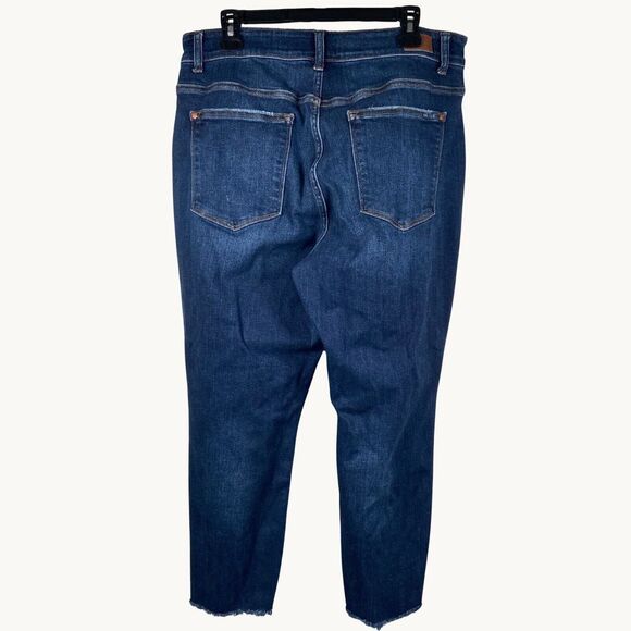 Judy Blue Jeans Womens Size 16W Slim Fit JB82322DK-PL Blue Stretch Flex Denim - Picture 2 of 7